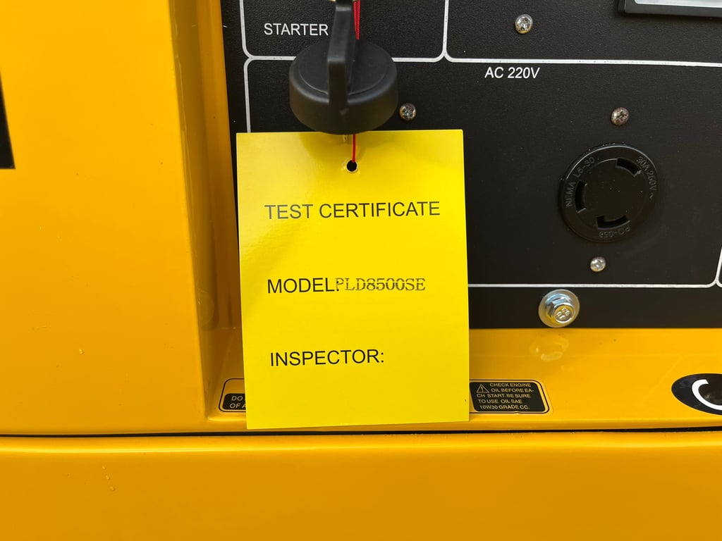 Giga power PLD8500SE 8 kVA silent generator 2022 00031641 Giga power PLD8500SE 8 kVA silent generator 2022 0 image 9