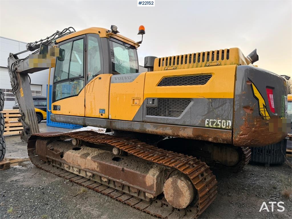 Volvo EC250 DL Excavator, Repair object 2013 22152 EC250 DL Excavator, Repair object 2013 1 Crawler Excavators image 12