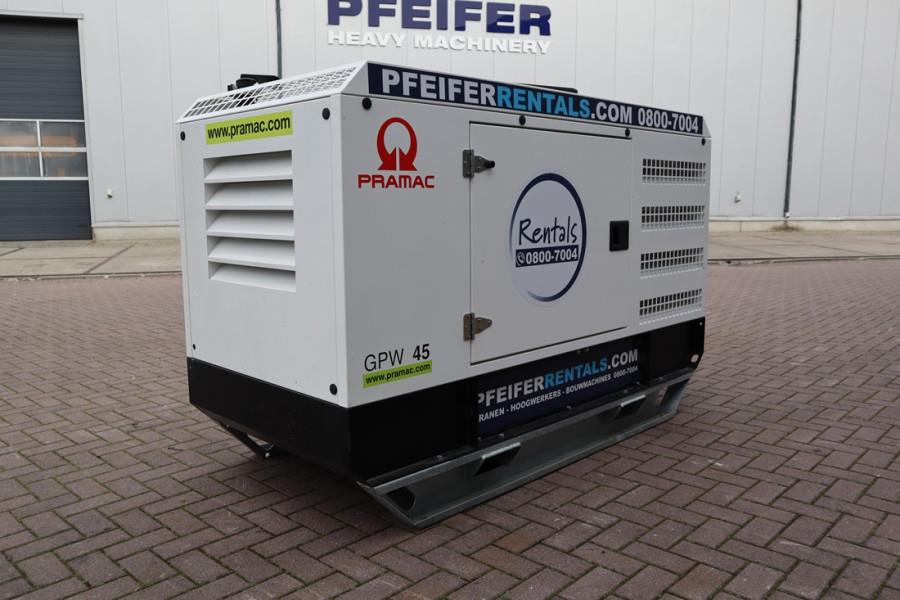 Pramac GPW45Y/FS5 Valid inspection, *Guarantee! Diesel, 4 2022 PRAMAC - GPW45Y/FS5 - 61199 Pramac GPW45Y/FS5 Valid inspect...