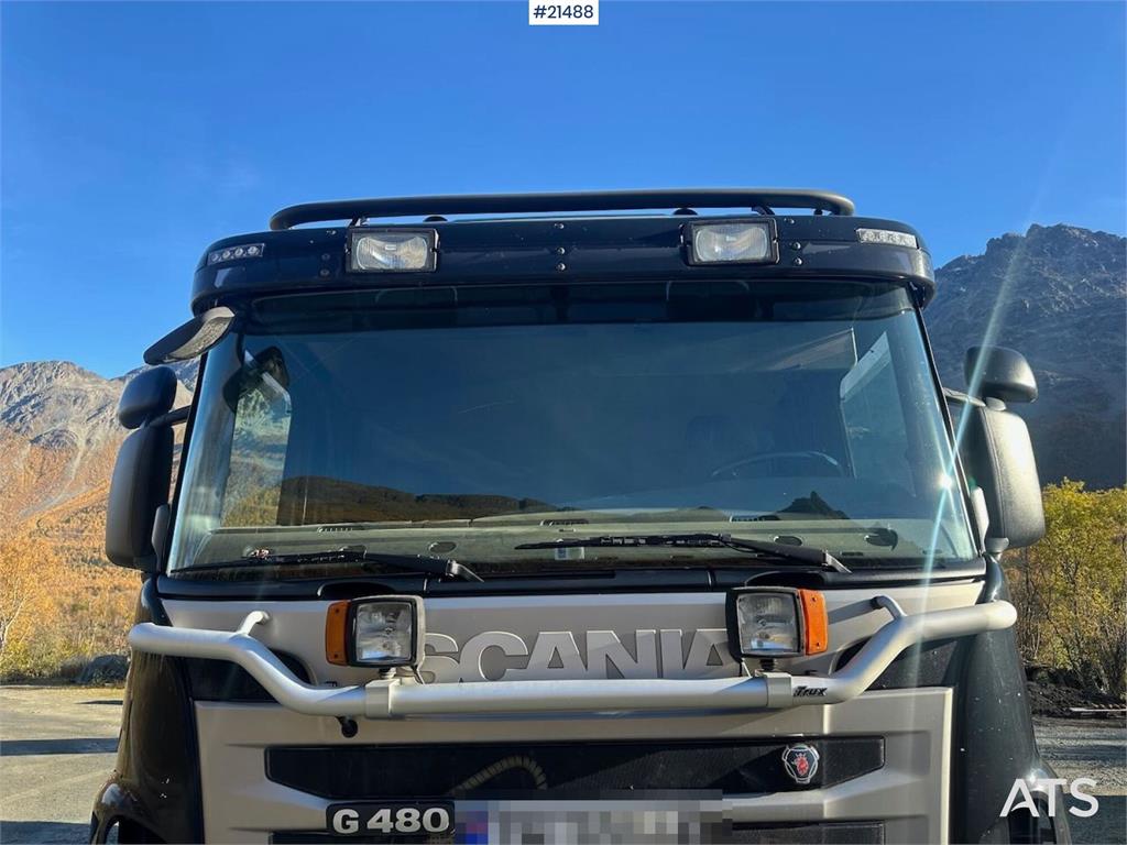 Scania G480 6x4 snow rigged tipper truck w/ two sets of t 2011 21488 G480 6x4 snow rigged tipper truck w/ two sets of t 20...