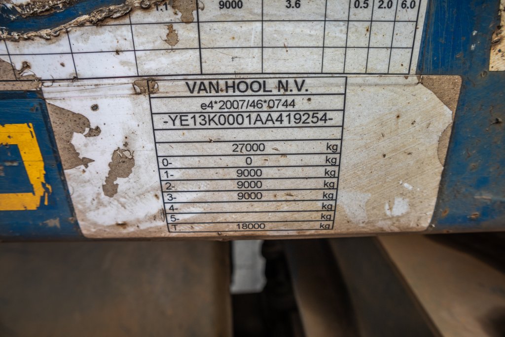 VANHOOL CONTAINER AANHANGER 2014 E61820 Van Hool CONTAINER AANHANGER 2014 1 image 12