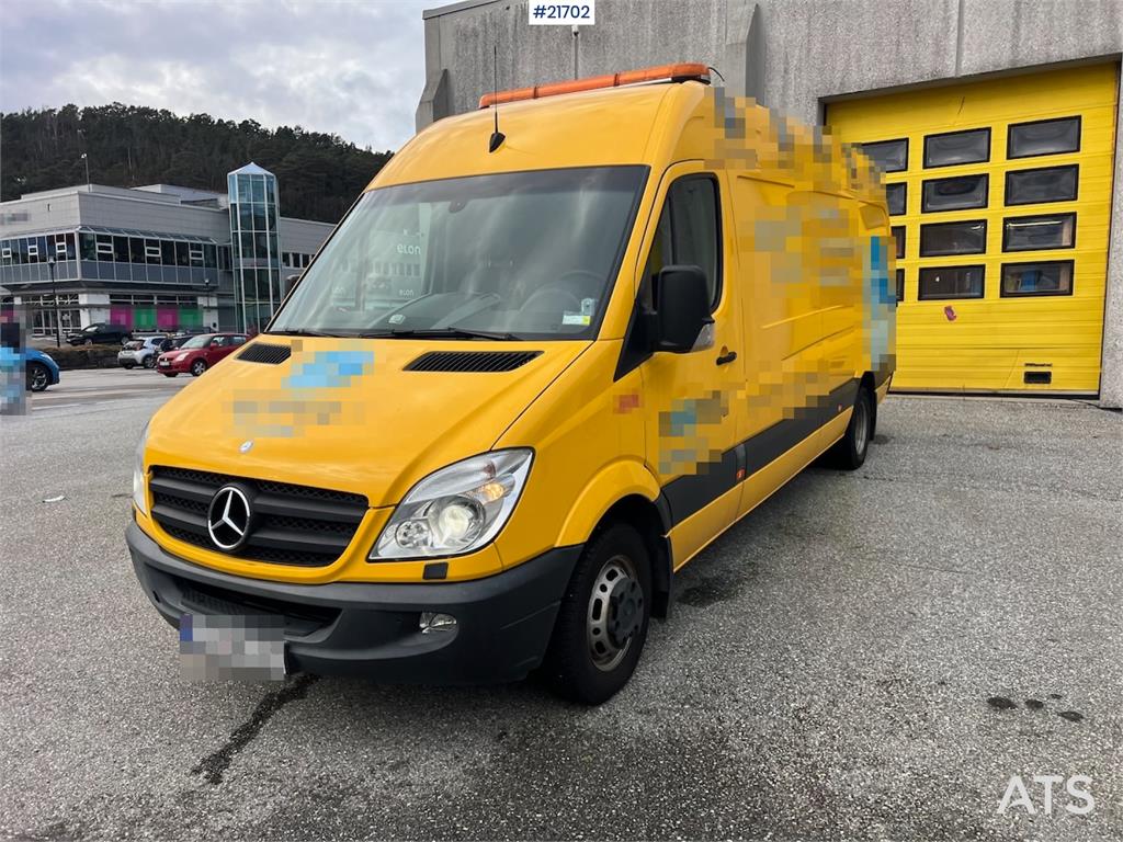 Mercedes-Benz Sprinter 519 cdi Rørinspeksjonsbil 2010 21702 Sprinter 519 cdi Rørinspeksjonsbil 2010 1 Closed vans image 7