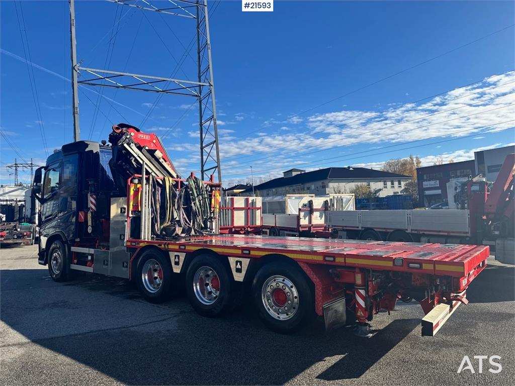 Volvo FH540 Combi truck w/ 54 t/m Fassi crane w/ Jib and 2022 21593 FH540 Combi truck w/ 54 t/m Fassi crane w/ Jib and 202...