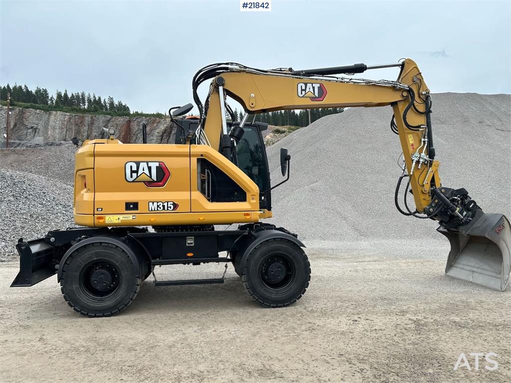 CAT M315 wheel digger w/ tilt and bucket 2023 21842 M315 wheel digger w/ tilt and bucket 2023 1 Crawler Excavators image 2