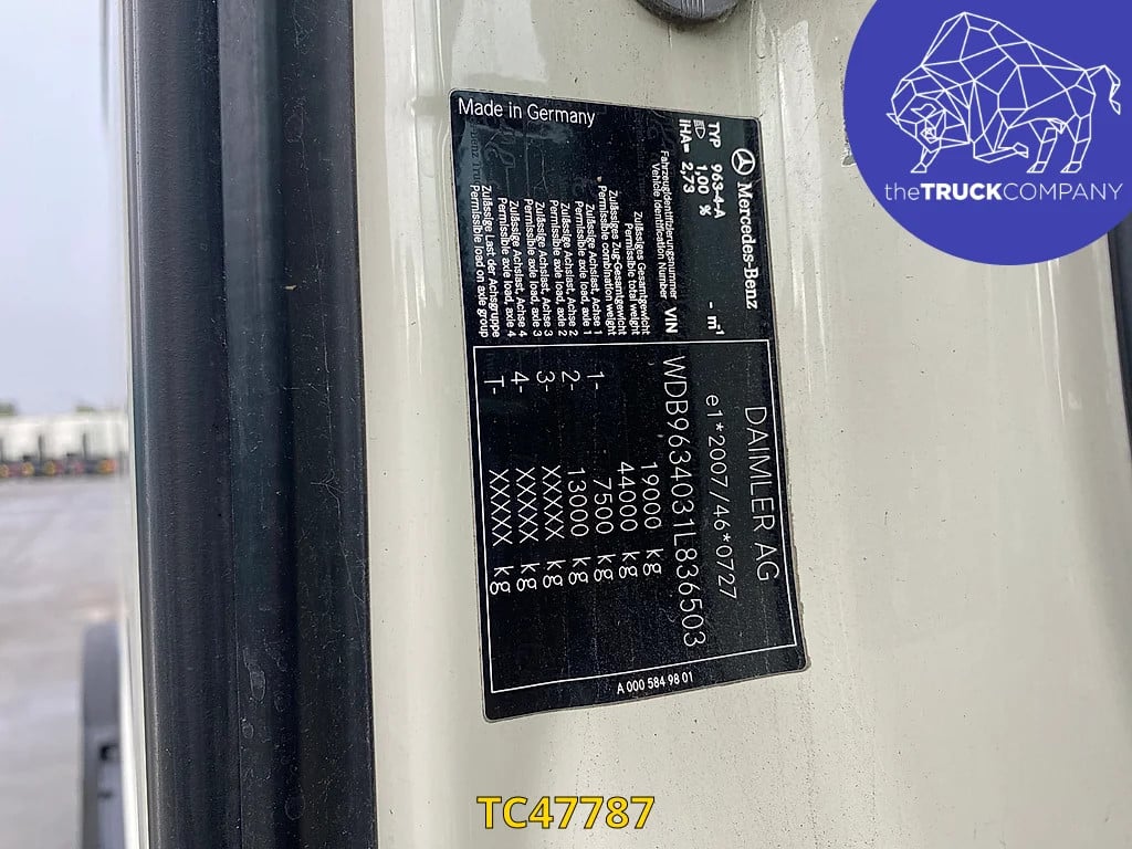 Mercedes-Benz Actros 1843 2014 TC47787 Actros 1843 2014 1 image 11