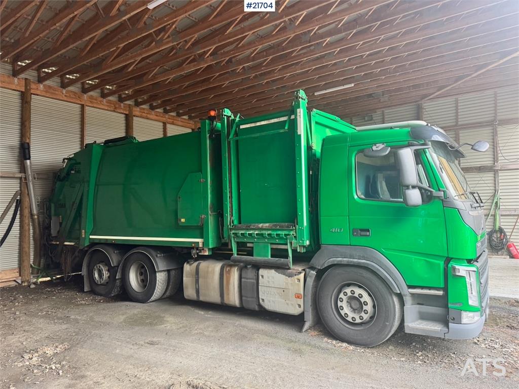 Volvo FM410 2-Chamber Refuse Truck. 2017 21704 FM410 2-Chamber Refuse Truck. 2017 1 image 8