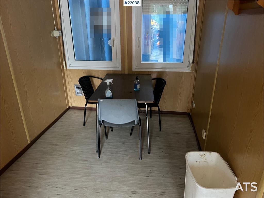 20 fot container m/ wc, dusj, vask, varmtvannsbere 2000 22038 20 fot container m/ wc, dusj, vask, varmtvannsbere 2000 1 im...