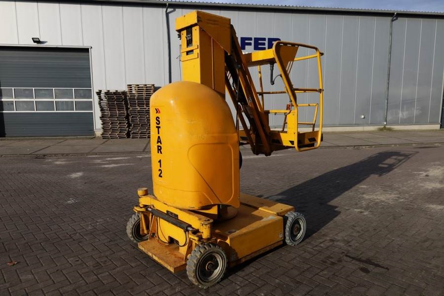Haulotte STAR 12 Electric, 12m Working Height, 3m Reach, 21 2008 HAULOTTE - STAR 12 - 63163 STAR 12 Electric, 12m Working ...