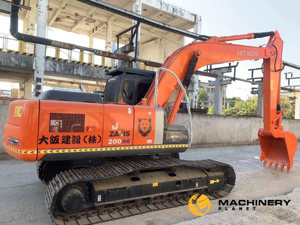 Hitachi ZX200G-3 Crawler Excavator Original For Sale ZX200G-3 2020 1 Crawler Excavators image 3