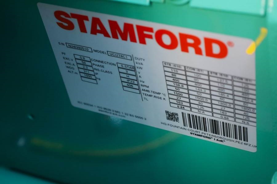 Cummins C110D5Q Declaration of Conformity, Diesel, 110kVA, 2025 CUMMINS - C110D5Q - 63431 C110D5Q Declaration of Conformit...