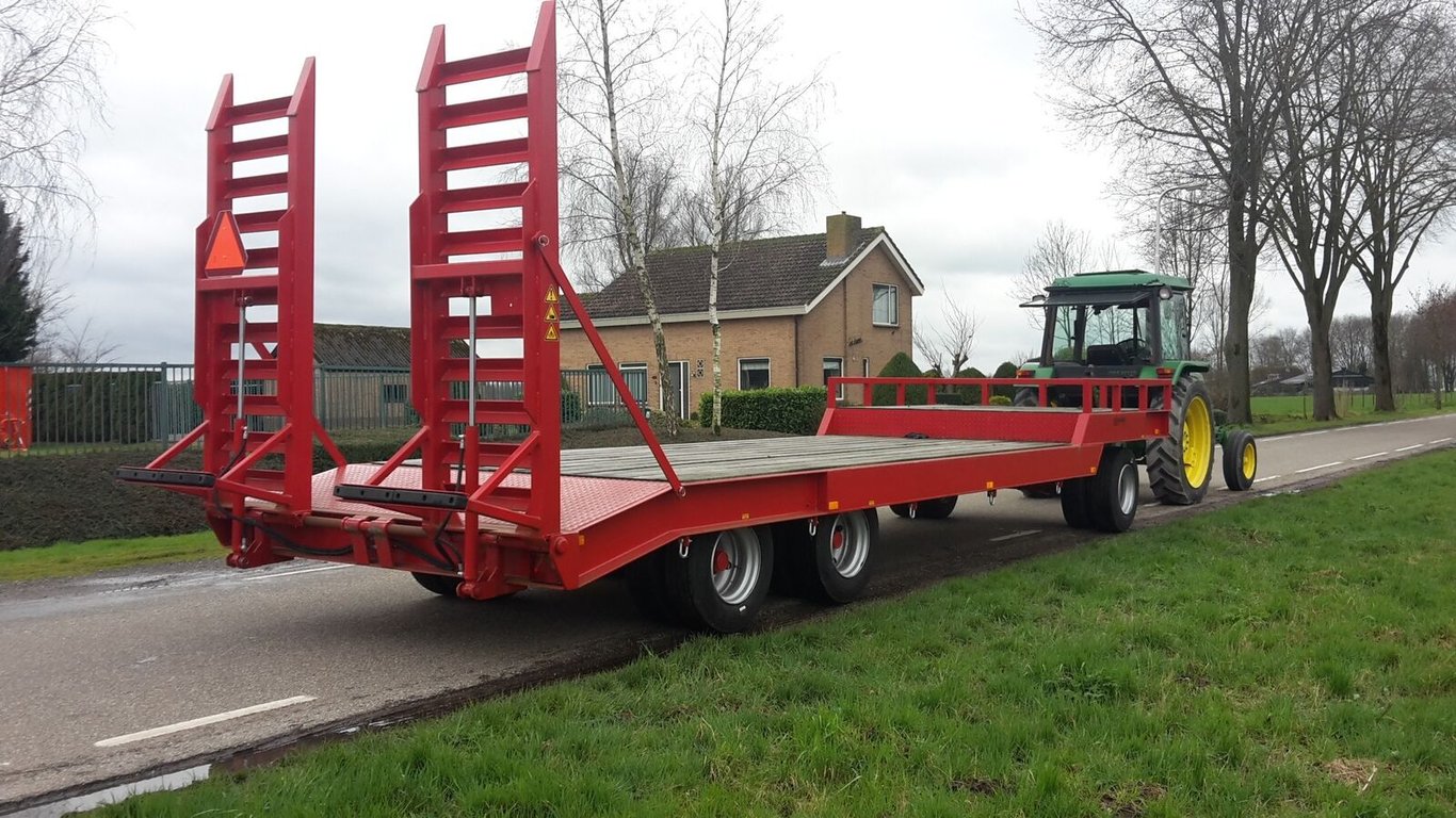 Dieplader 15 ton NN4158 dieplader 15 ton 0 Lowloader trailers image 4