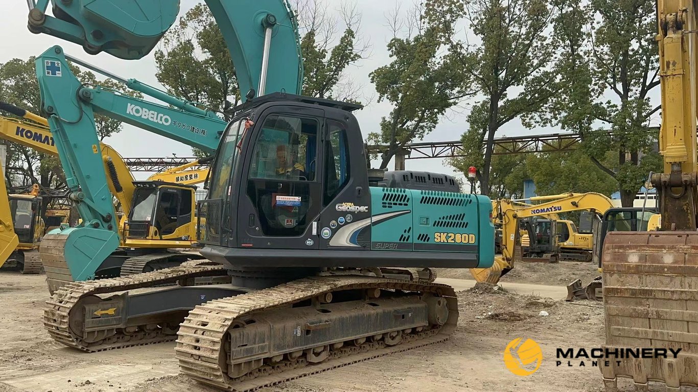 Kobelco SK260D Crawler Excavator 90% New SK260D 2019 1 Crawler Excavators image 3