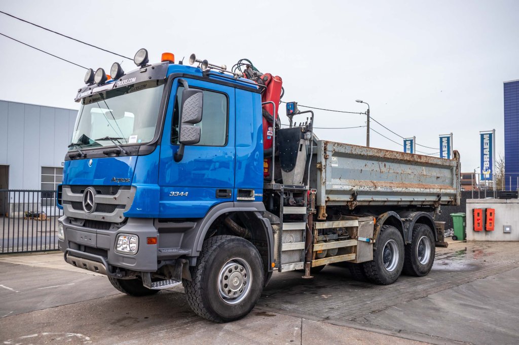 MERCEDES ACTROS 3344 AK - HMF 1643 Z2 2010 E63213 ACTROS 3344 AK - HMF 1643 Z2 2010 1 image 6