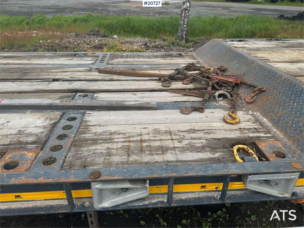 NC engineering Machine trailer w/ hydraulic driving b 2021 20727 NC engineering Machine trailer w/ hydraulic driving b 202...