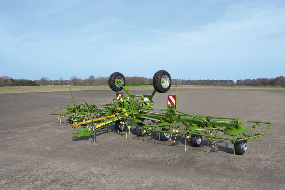 Krone getrokken schudders KWT met wielstel K202 getrokken schudders KWT met wielstel 0 image 4