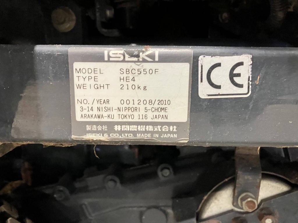 Riding Mower Iseki SFH240F Diesel 2010 2010 Iseki SFH240F 2010 1 image 11