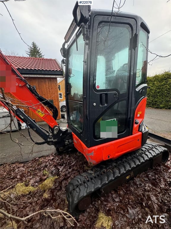 Kubota U36-4 Beltegraver m/ 4 skuffer, rotortilt og klype 2020 22076 U36-4 Beltegraver m/ 4 skuffer, rotortilt og klype 20...