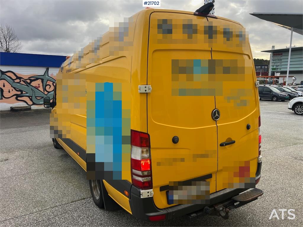 Mercedes-Benz Sprinter 519 cdi Rørinspeksjonsbil 2010 21702 Sprinter 519 cdi Rørinspeksjonsbil 2010 1 Closed vans image 14