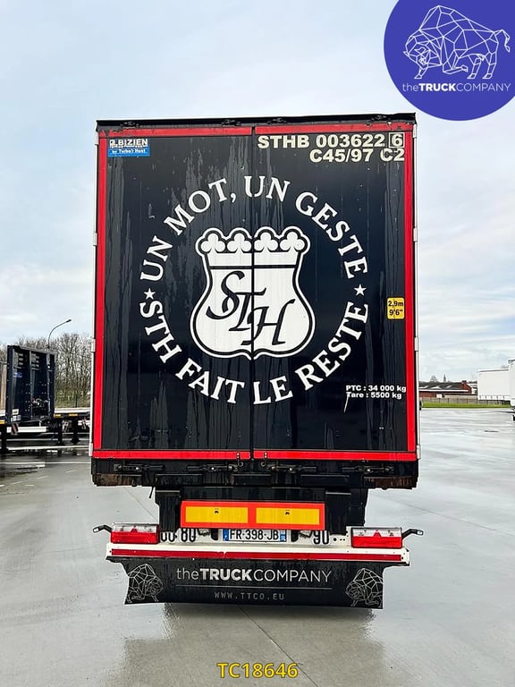 Hoet Trailers + Caisse Libner 2018 Container Transport 2020 TC18646 Hoet Trailers + Caisse Libner 2018 2020 1 image 6