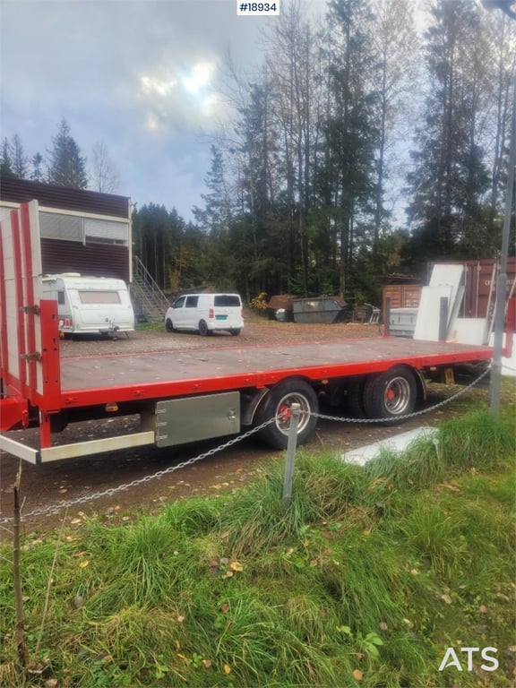 Närko 2 axle Trailer w/ Aluminum frames. 2004 18934 Närko 2 axle Trailer w/ Aluminum frames. 2004 1 image 2