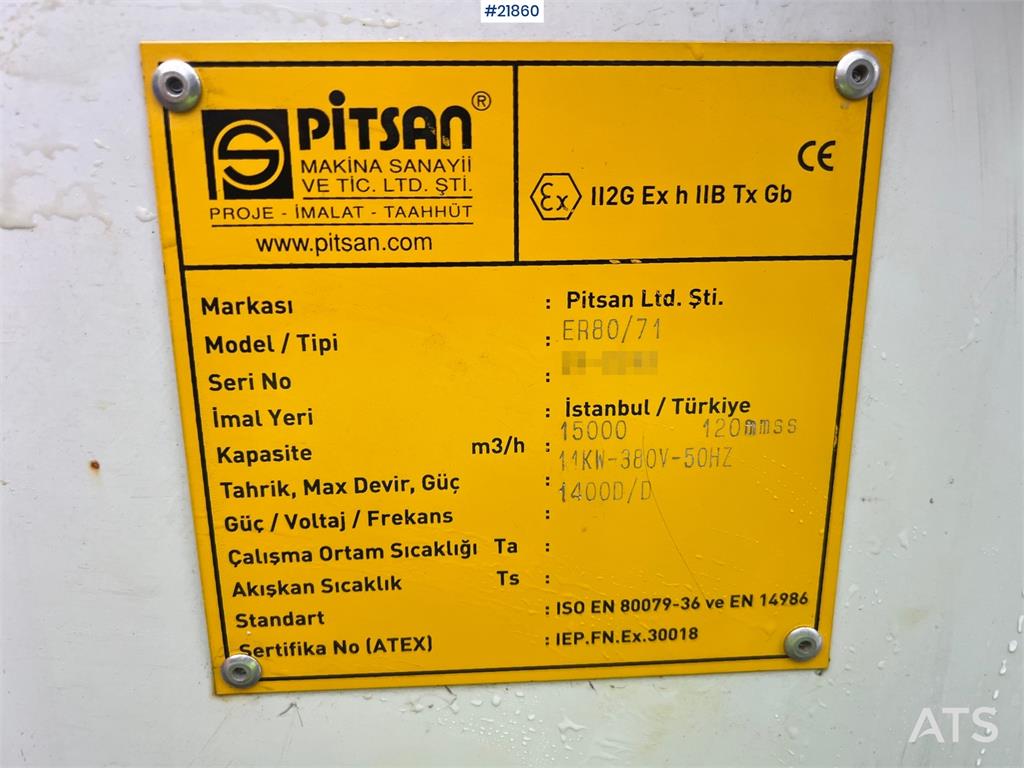 Pitsan ER80 paint filter 21860 Pitsan ER80 paint filter 1 image 10