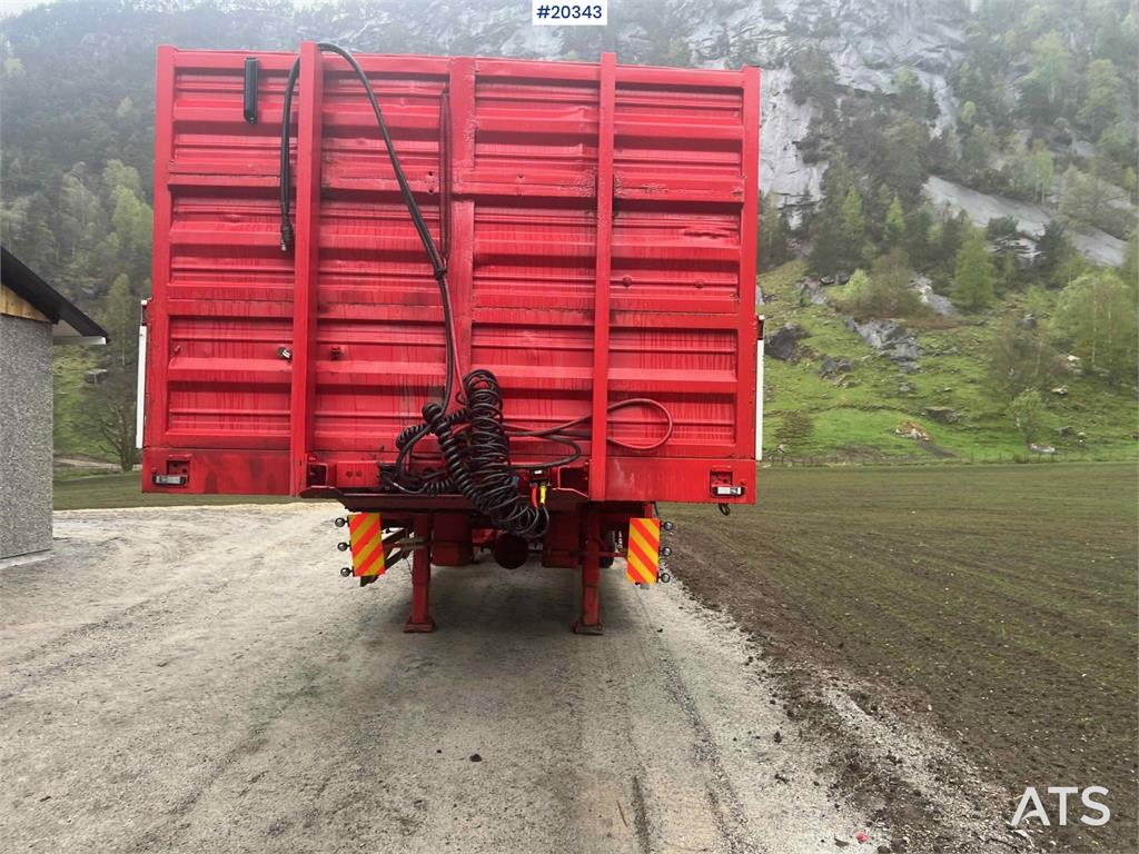 Damm SE-51M 3 axle Machine trailer w/ hydraulic driving 2009 20343 Damm SE-51M 3 axle Machine trailer w/ hydraulic driving...