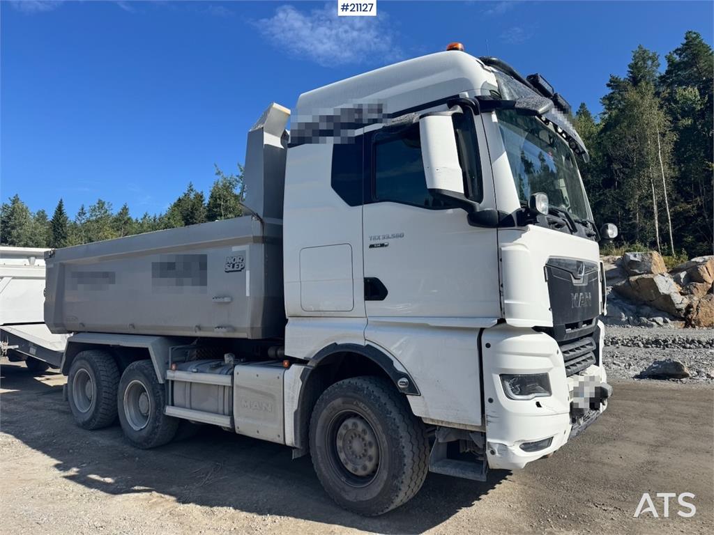 MAN TGX 33.580 6x2 Asphalt truck w/ Tipper box and Tub 2021 21127 TGX 33.580 6x2 Asphalt w/ Tipper box and Tub 2021 1 image 9