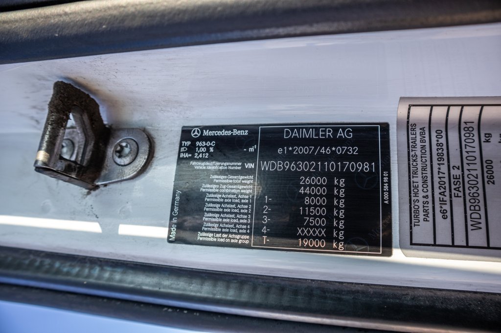 MERCEDES ACTROS 2645 L 2017 E61628 ACTROS 2645 L 2017 1 image 10