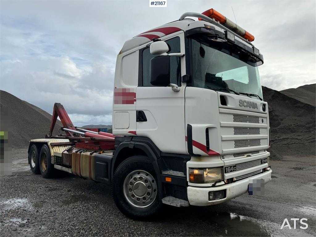 Scania R164 6x4 Hook truck. 2003 21167 R164 6x4 Hook truck. 2003 1 image 9