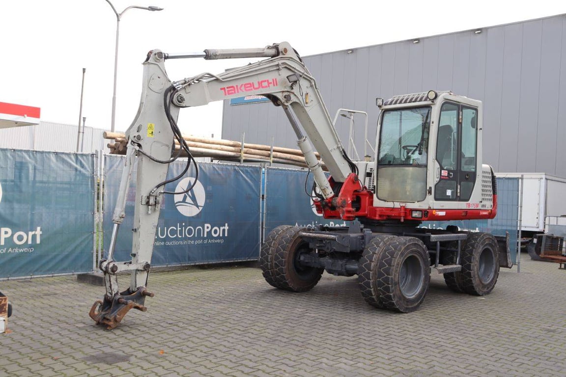 Wheel excavator Takeuchi TB175W Diesel TB175W 1 Wheel Loaders image 8