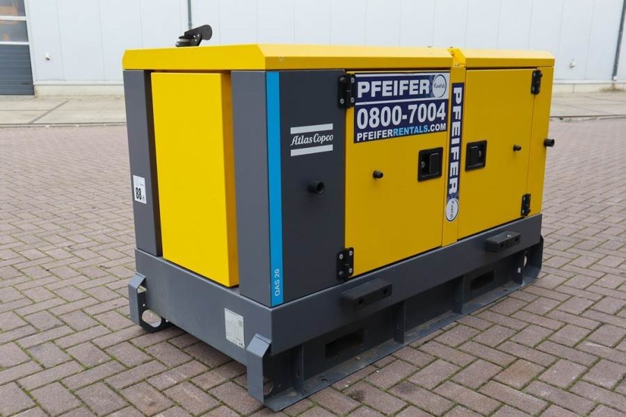 Atlas Copco QAS 20 S5 Valid Inspection, *Guarantee! Diesel, 17 2021 ATLAS COPCO - QAS 20 S5 - 60761 QAS 20 S5 Valid Inspec...
