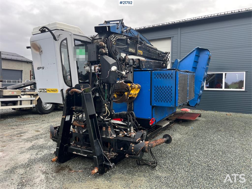 Bruks 806st Bio wood grinders w/ cmt hook frame and epsi 2016 21792 Bruks 806st Bio wood grinders w/ cmt hook frame and ep...