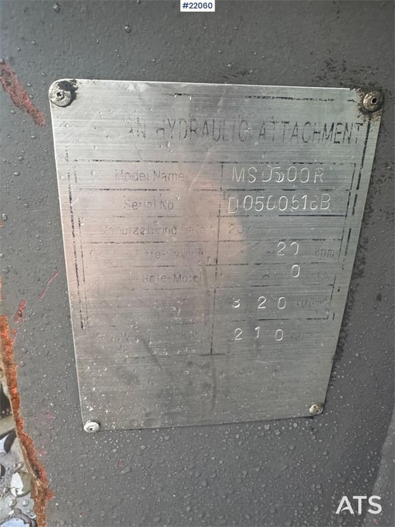 MSD500R Sorteringsklype 22060 MSD500R Sorteringsklype 1 image 15