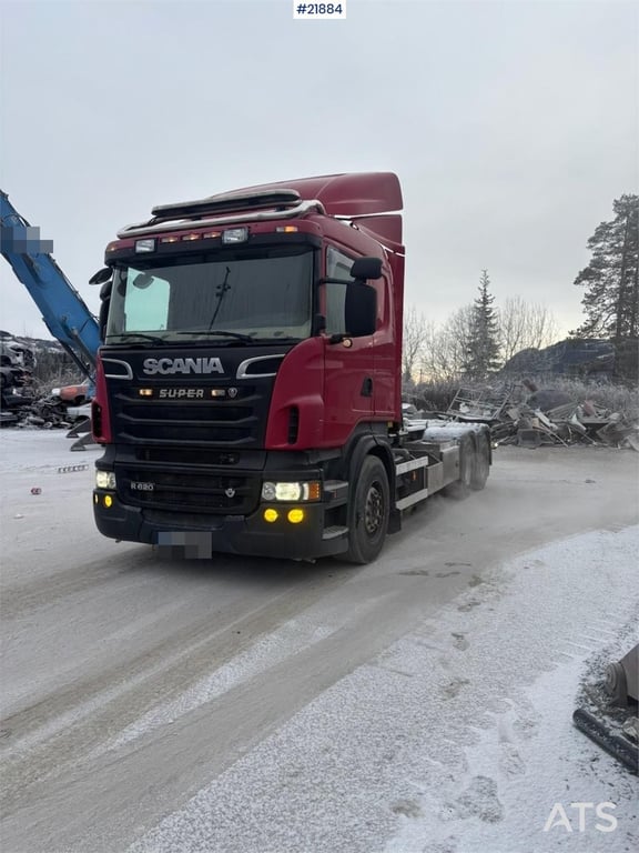 Scania R620 6x4 Hook Truck. Delivered with a valid EU ins 2013 21884 R620 6x4 Hook Truck. Delivered with a valid EU ins 20...