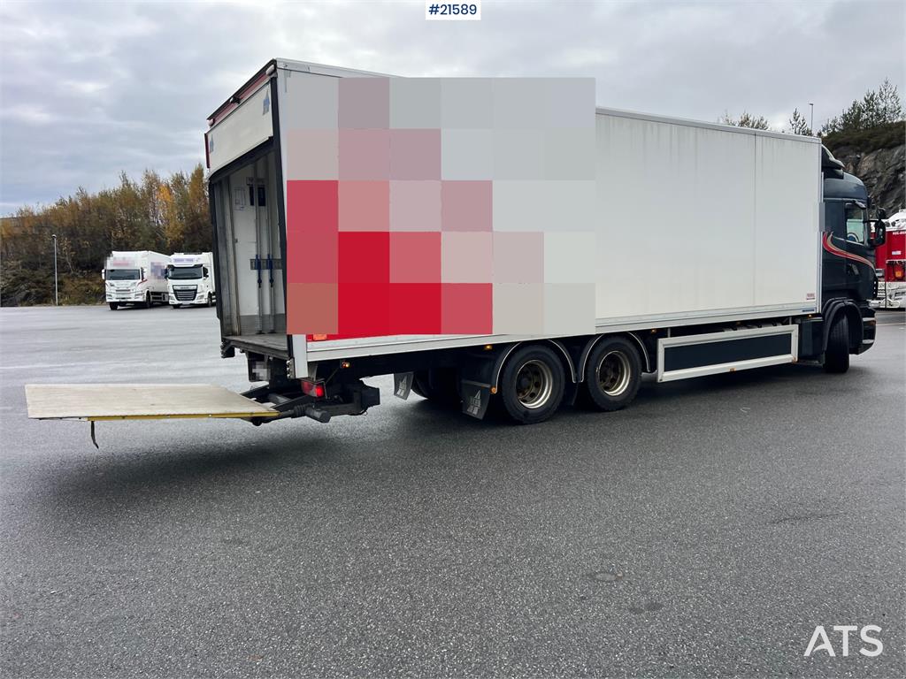 Scania R500 6x2 box truck w/ 2 temp refrigerator/freezer 2012 21589 R500 6x2 box truck w/ 2 temp refrigerator/freezer 2012...