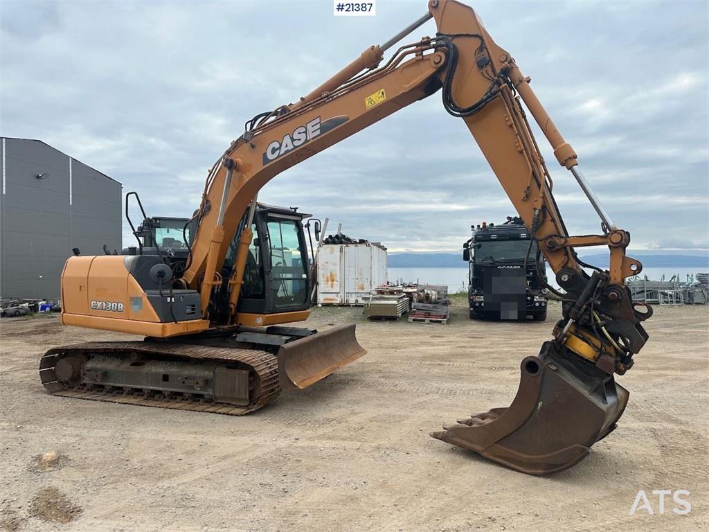 CASE CX130B excavator w/rototilt and two buckets. WATCH 2011 21387 CX130B excavator w/rototilt and two buckets. WATCH 2011...