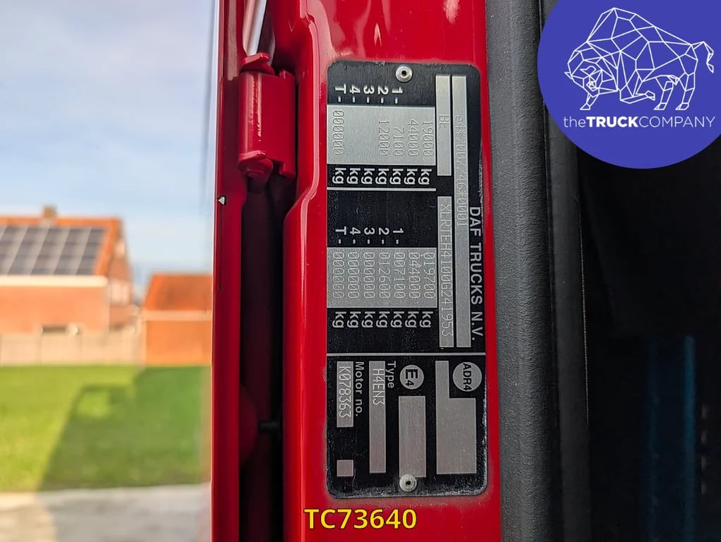 DAF XF Euro6 450 2019 TC73640 DAF XF Euro6 450 2019 1 image 11
