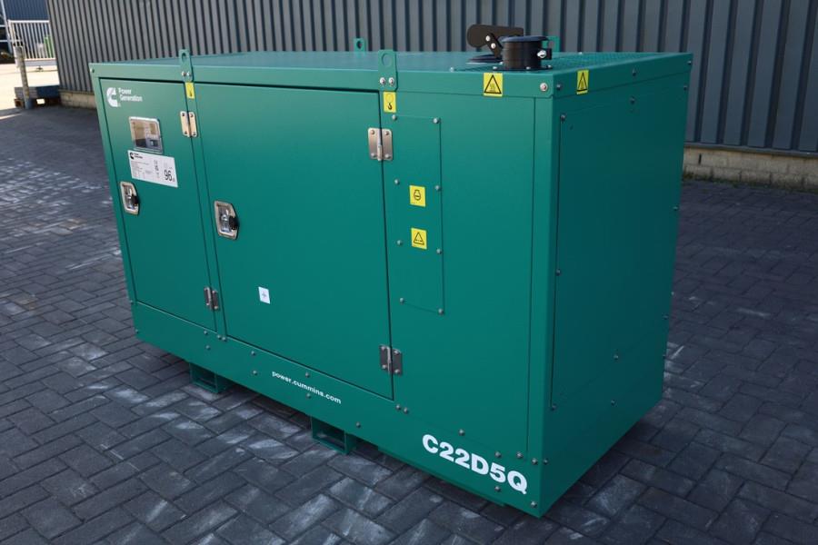 Cummins C22D5Q Declaration of Conformity, Diesel, 22kVA, A 2025 CUMMINS - C22D5Q - 63412 C22D5Q Declaration of Conformity,...
