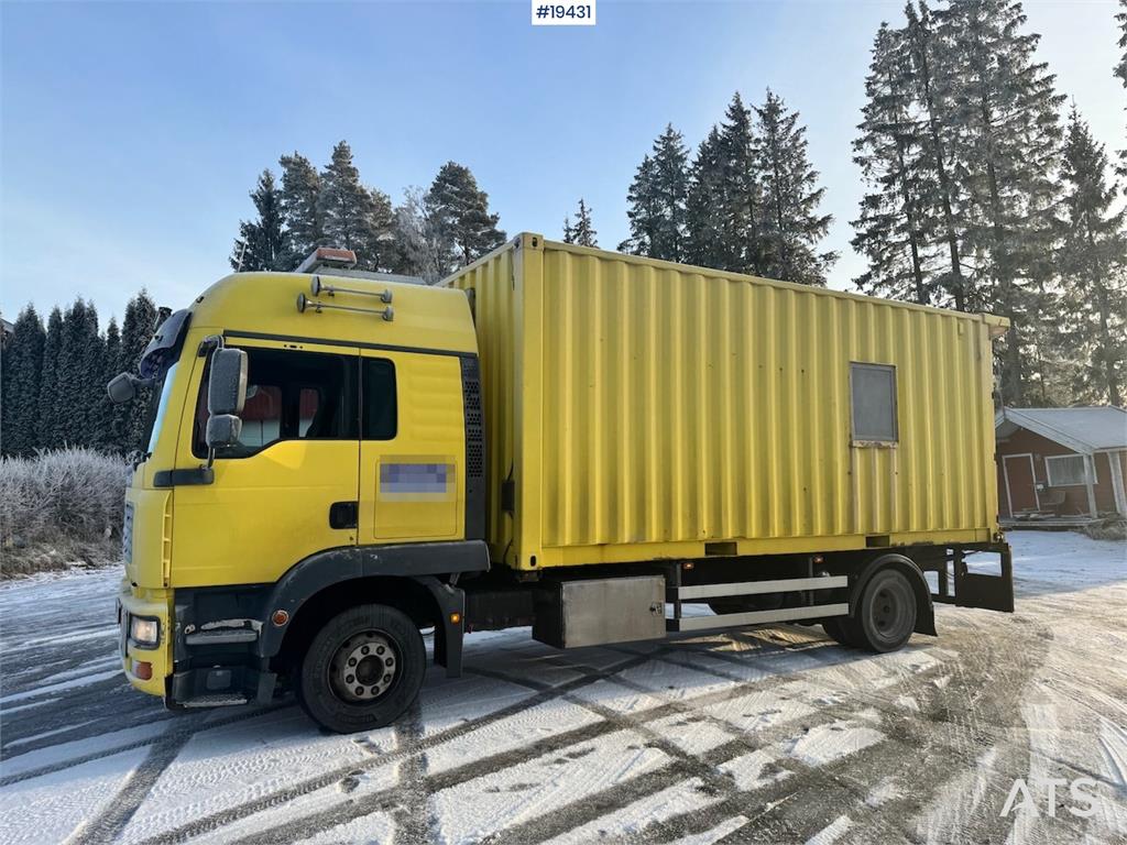 MAN TGM 15.280 Container truck w/ Driving bridges. 2007 19431 TGM 15.280 Container w/ Driving bridges. 2007 1 image 13