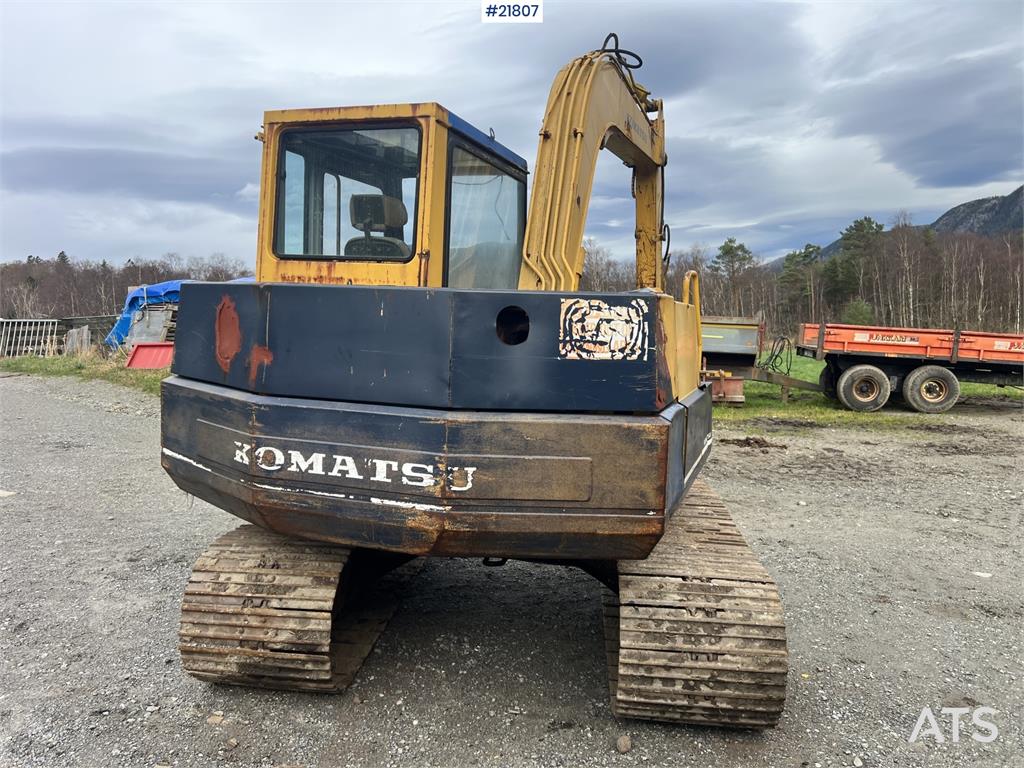 Komatsu PC60-5 1995 21807 PC60-5 1995 1 Crawler Excavators image 5