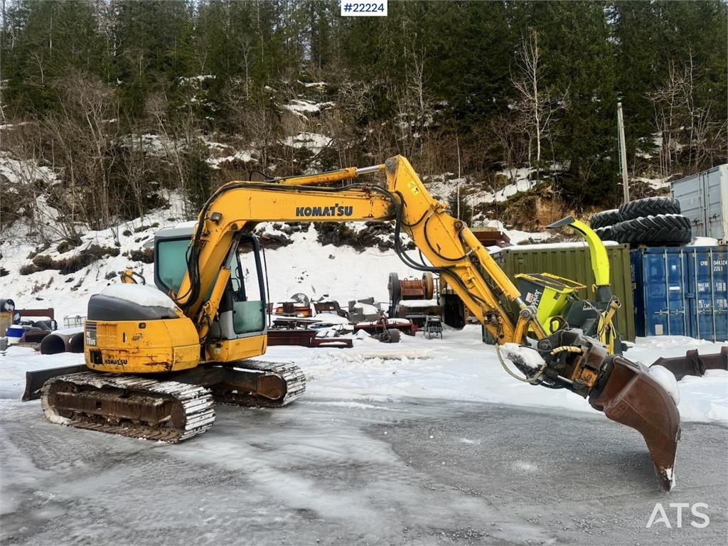 Komatsu PC78US-6 w/ Rototilt – 3 buckets – 6,300 hours WAT 2005 22224 PC78US-6 w/ Rototilt – 3 buckets – 6,300 hours WAT 2...