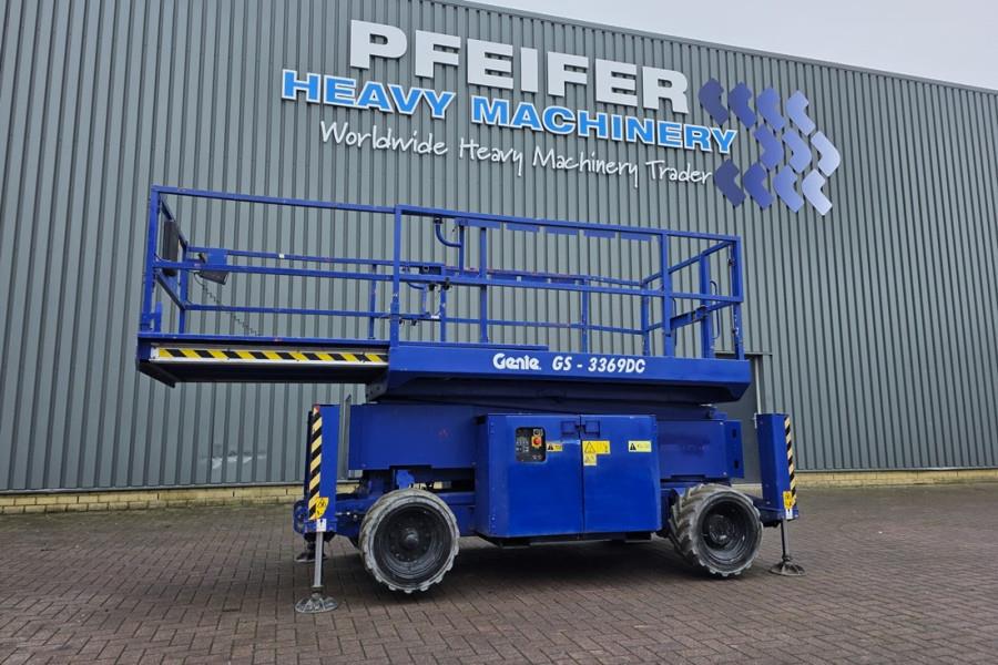 Genie GS3369DC Electric, 11.9m Working Height, 454kg Cap 2014 GENIE - GS3369DC - 90360 GS3369DC Electric, 11.9m Working He...