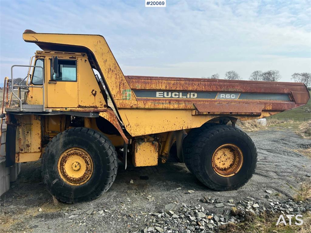 Euclid R60 Dump Truck Rep. object 1998 20069 R60 Dump Truck Rep. object 1998 1 image 13