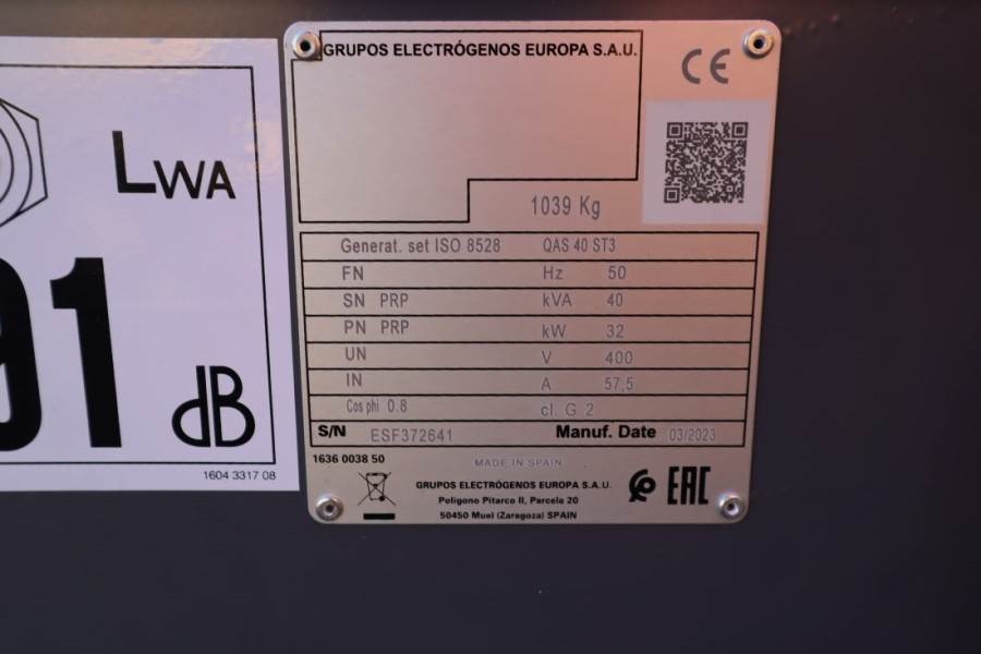 Atlas Copco QAS 40 ST3 Valid inspection, *Guarantee! Diesel, 4 2023 ATLAS COPCO - QAS 40 ST3 - 61580 QAS 40 ST3 Valid insp...