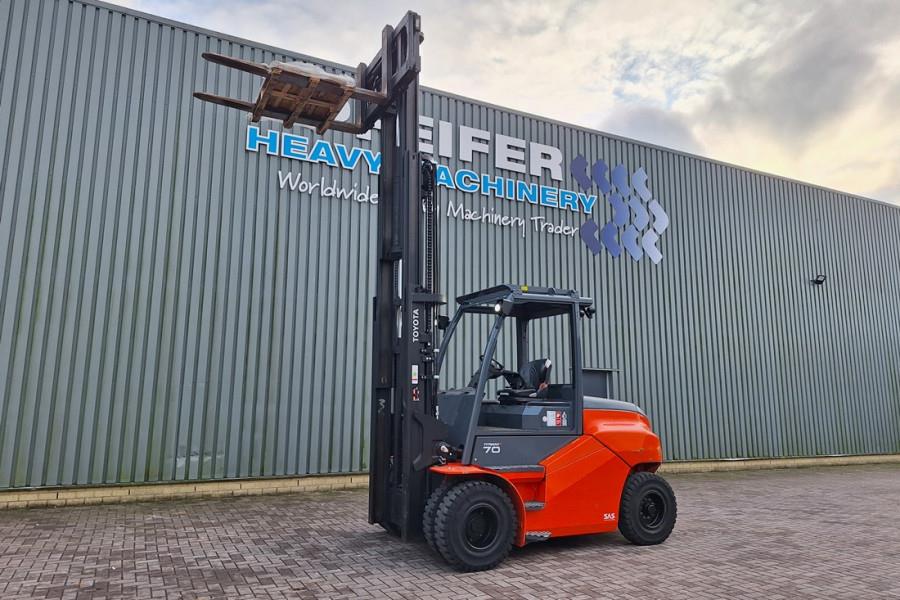 Toyota 9FBM70T Electric, 7 Tons Capacity, Lift Height 4.7 2022 TOYOTA - 9FBM70T - 63953 9FBM70T Electric, 7 Tons Capacity,...