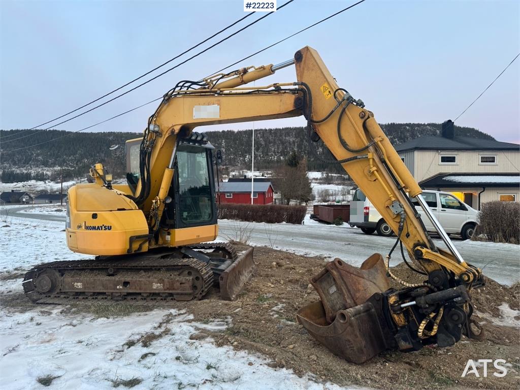 Komatsu PC78US-8 with Rototilt – 3 buckets – 5300 hours! 2011 22223 PC78US-8 with Rototilt – 3 buckets – 5300 hours! 2011 ...