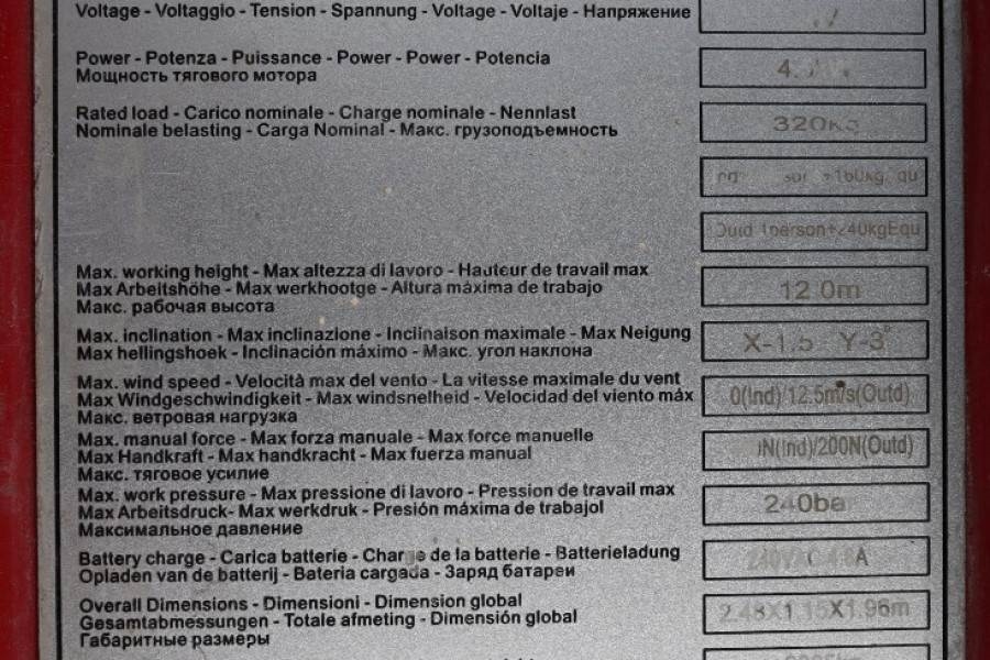 Magni ES1212E Valid inspection, *Guarantee! Electric, 12 2019 MAGNI - ES1212E - 60287 MAGNI ES1212E Valid inspection, *Gua...