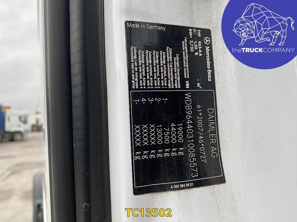 Mercedes-Benz Arocs 1943 2016 TC13502 Arocs 1943 2016 1 image 11