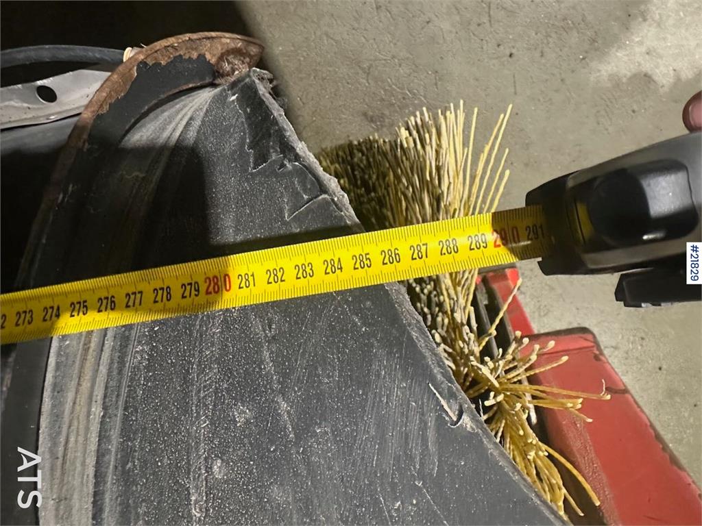 Tokvam FK broom with wheel loader attachment or tractor a 21829 Tokvam FK broom with wheel loader attachment or tractor a ...