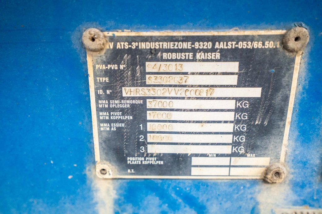 ROBUSTE-KAISER S3302G37 +HYRD. DEUR 1998 E64932 ROBUSTE-KAISER S3302G37 +HYRD. DEUR 1998 1 image 13